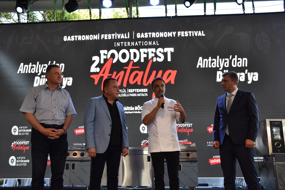 “2. Uluslararası Food Fest Antalya” kapılarını açtı