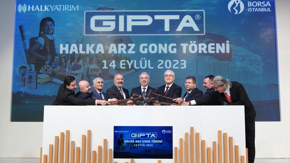 Borsa İstanbul'da gong, GIPTA Ofis Kırtasiye ve Promosyon Ürünleri AŞ için çaldı