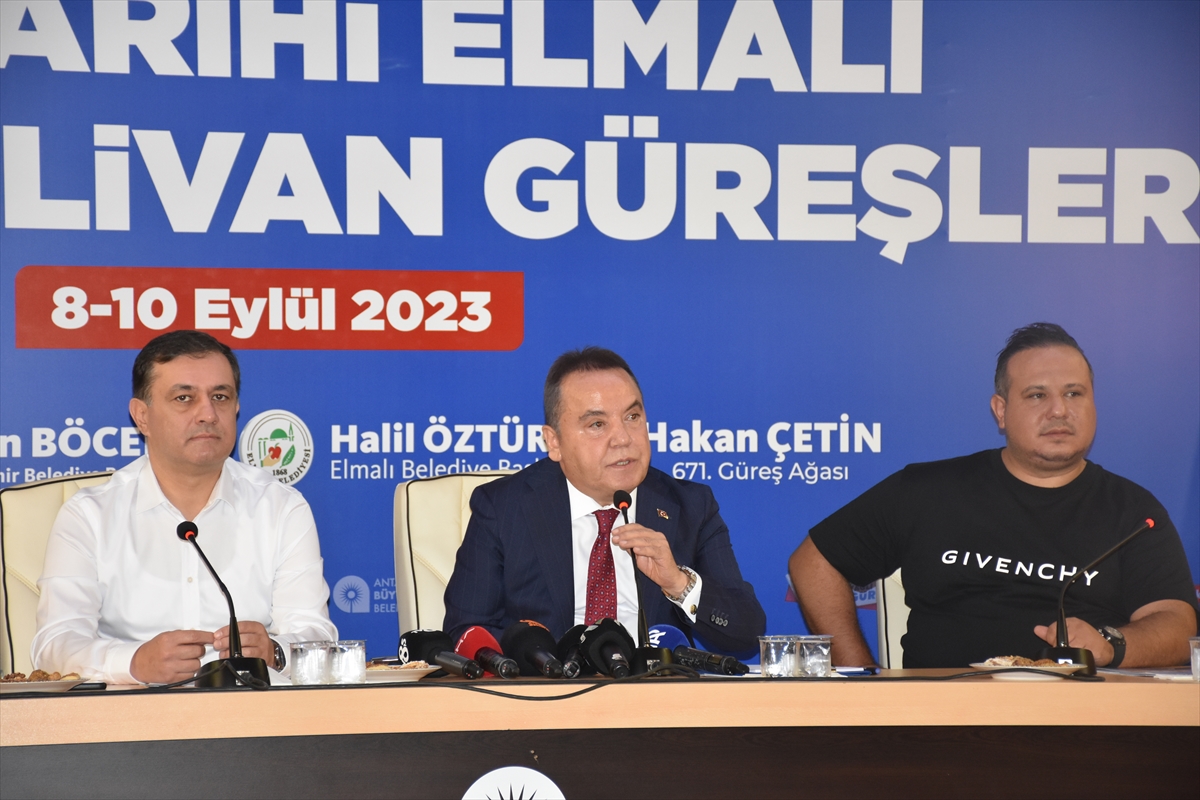 “Türk'ün ilk er meydanı” Elmalı'da güreş heyecanı başlıyor