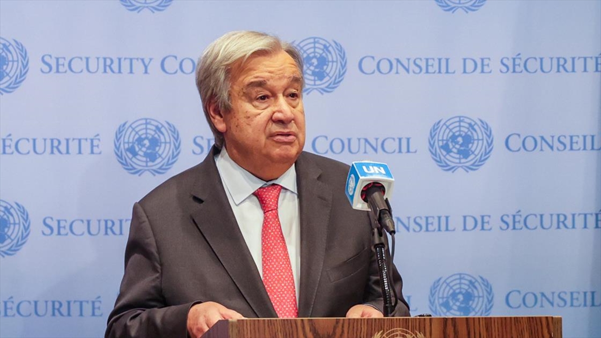 BM Genel Sekreteri Guterres: Yardımların en kısa zamanda Gazze'ye girişine izin verilmesi gerekiyor