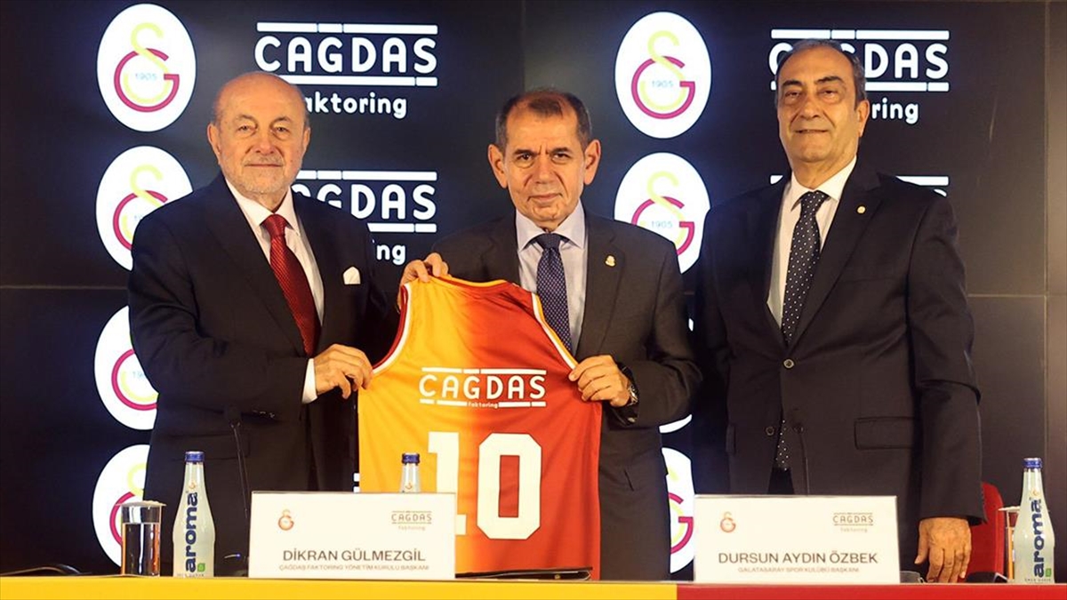 Galatasaray Kadın Basketbol Takımı'nın isim sponsoru Çağdaş Faktoring oldu