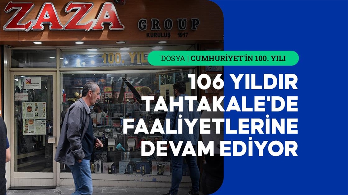 Ticaretin kalbi Tahtakale'de “Cumhuriyet ile büyüyen” çınar: Zaza Grup