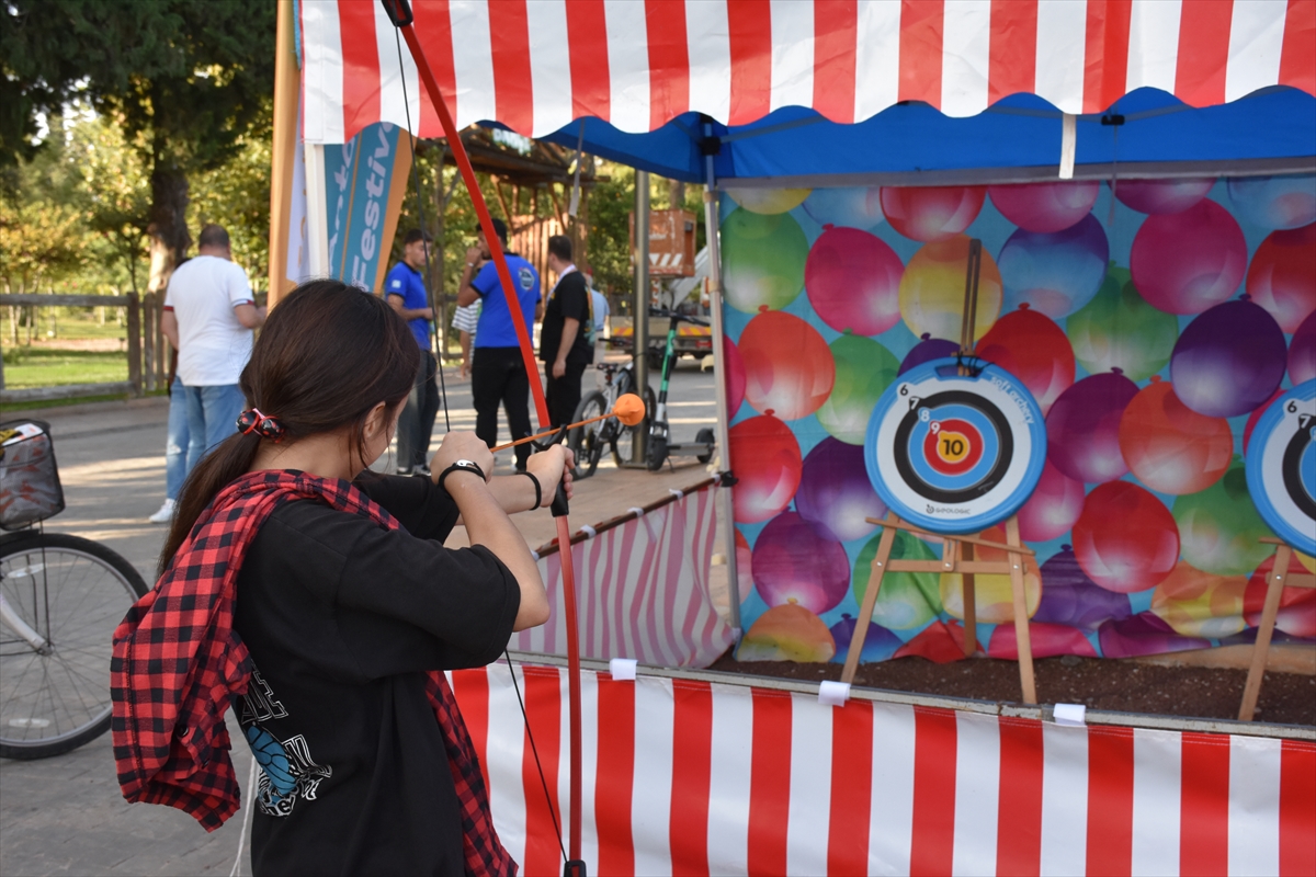 Antalya Kültür Yolu Festivali'nde çocuklar etkinliklerle eğleniyor