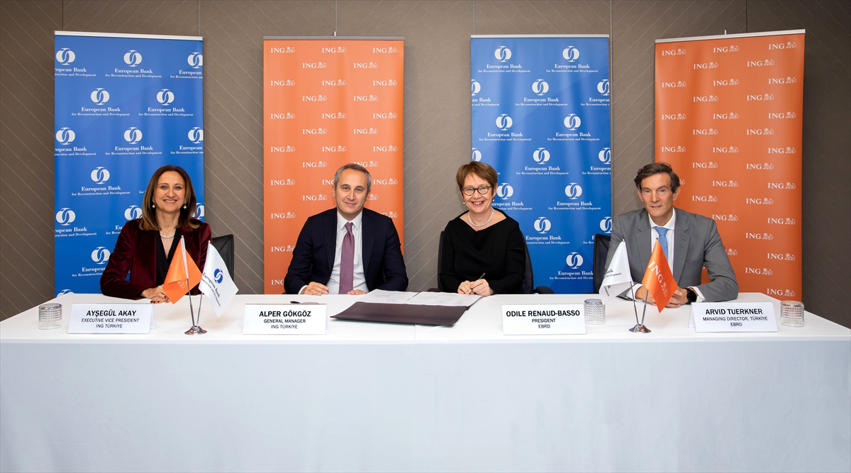 ING Türkiye ve ING Leasing'den EBRD ile kredi anlaşması