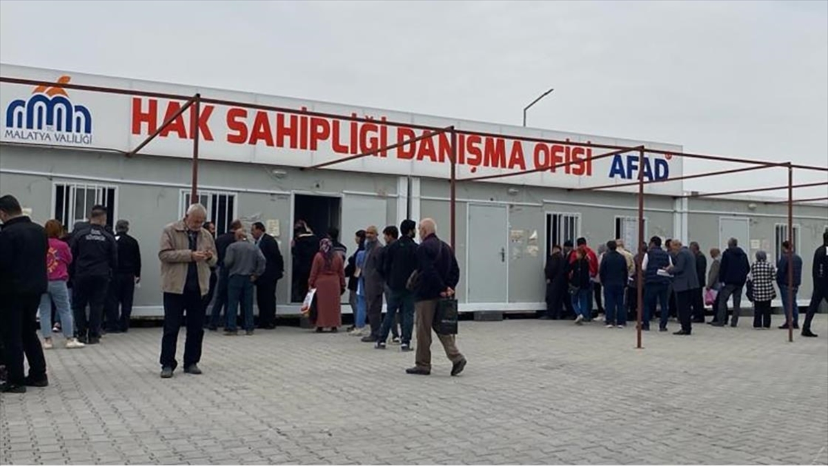 Malatya'da hak sahipliği başvurusu yapamayan depremzedelere ek süre verildi