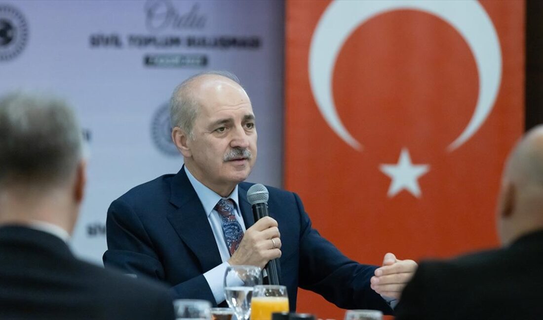 TBMM Başkanı Kurtulmuş,"Türkiye'nin önündeki