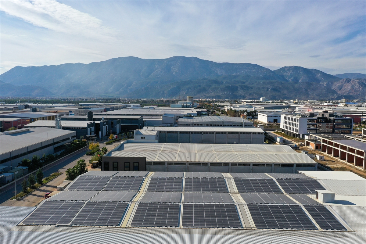 Antalya OSB'de tüketilen elektriğin yüzde 10'u GES'ten