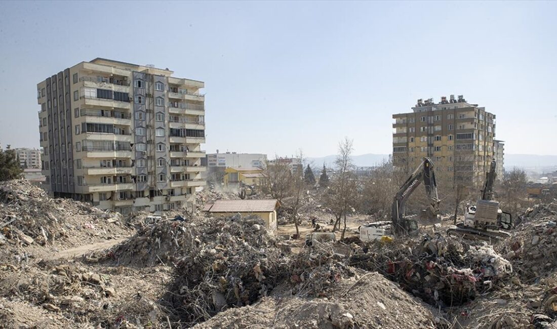 Kahramanmaraş'ta 6 Şubat'taki depremde