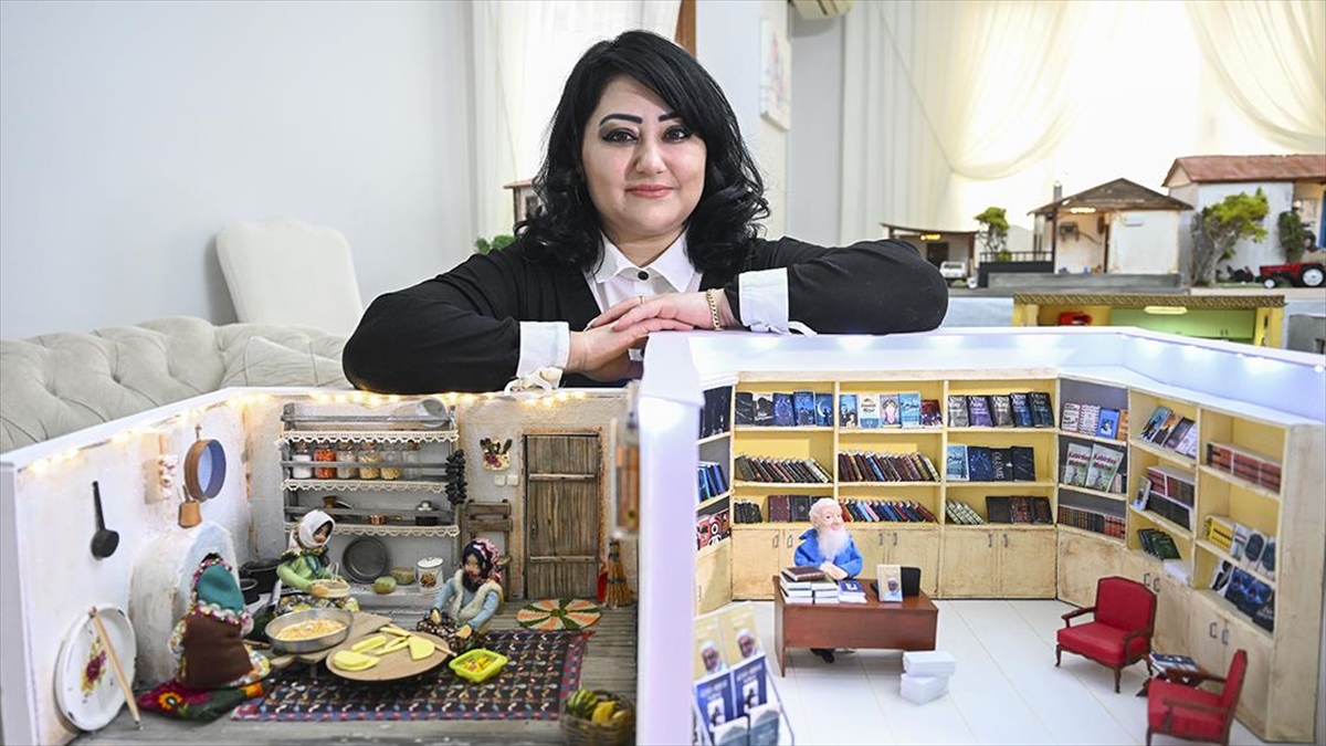 Diorama sanatçısı, 10 Filistinli ailenin yıkılan evinin minyatürünü yapacak