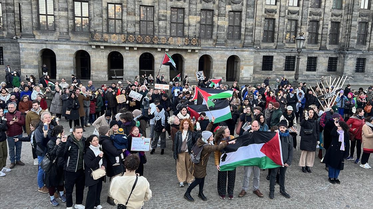 Hollanda'da insan hakları kuruluşlarından, “Gazze'de ateşkes” çağrısı