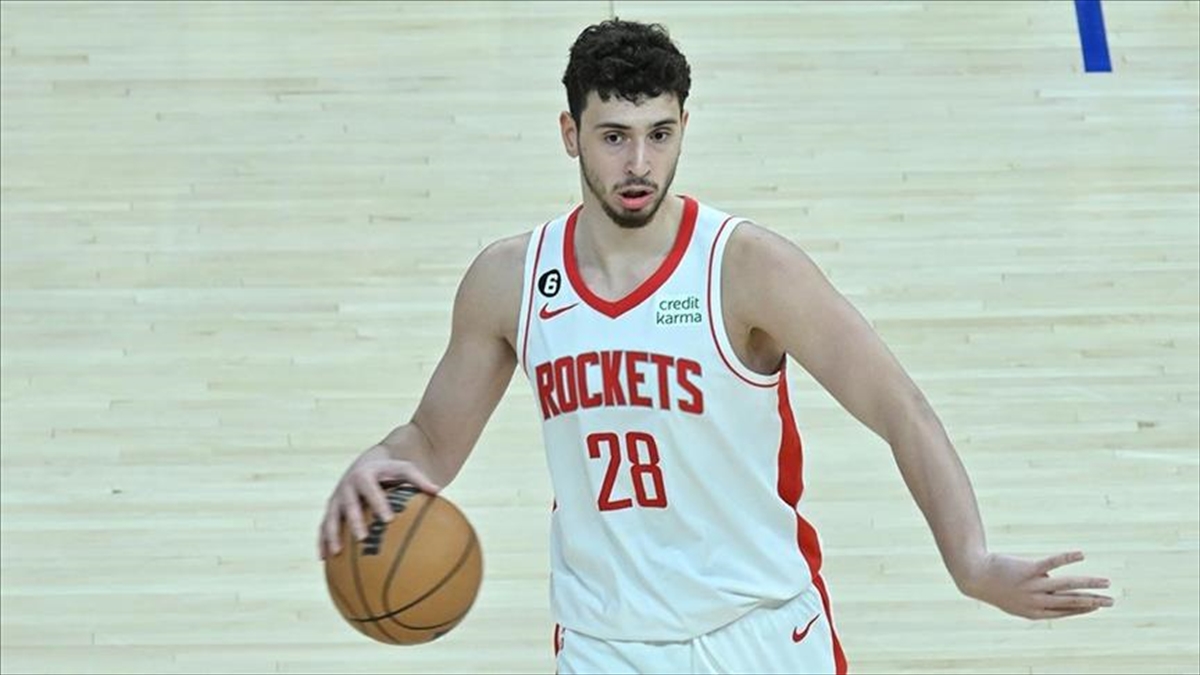 NBA'de 37 sayı atan Alperen Şengün kariyer rekoru kırdı