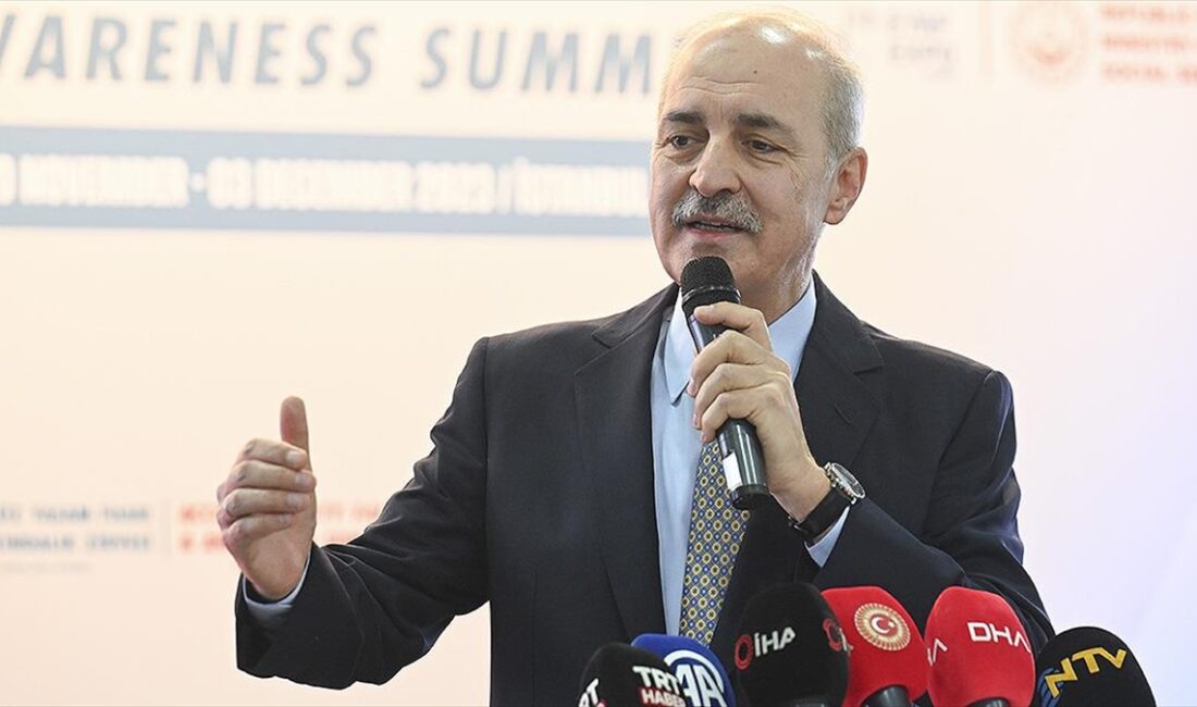 TBMM Başkanı Numan Kurtulmuş, "Aslolan engelin vicdanlarda ve insanların kendi