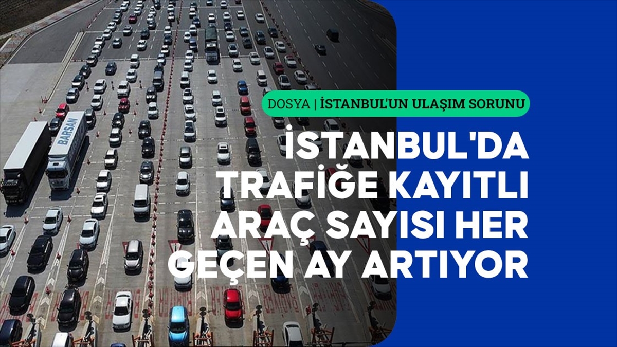 Trafiğe bir yılda 624 bin yeni araç çıktı