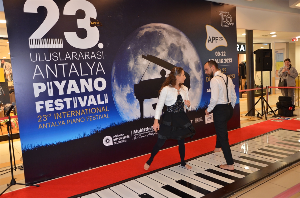 Uluslararası Antalya Piyano Festivali'nde “ll Grande Piano” grubu sahne aldı