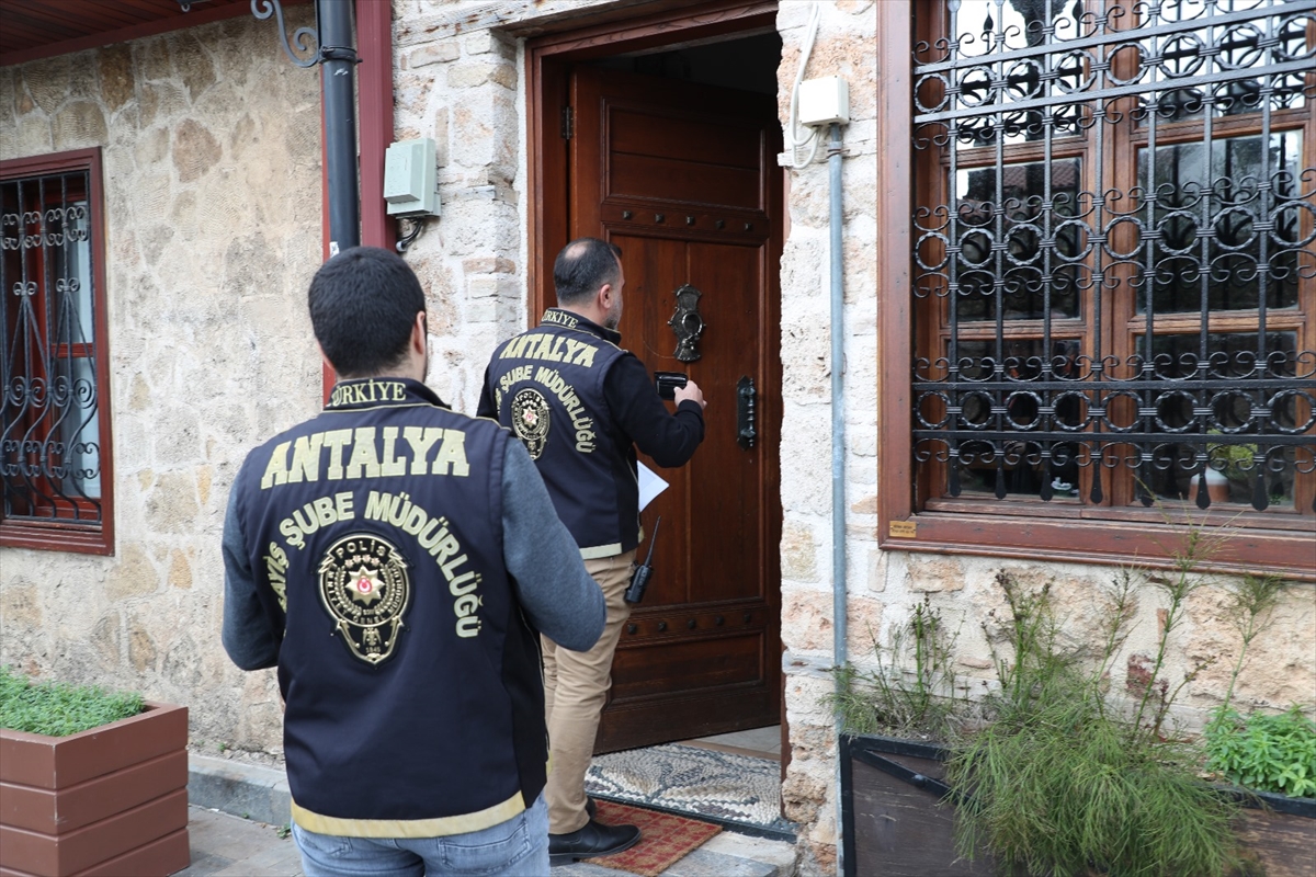 Antalya'da günübirlik kiralanan evler denetlendi