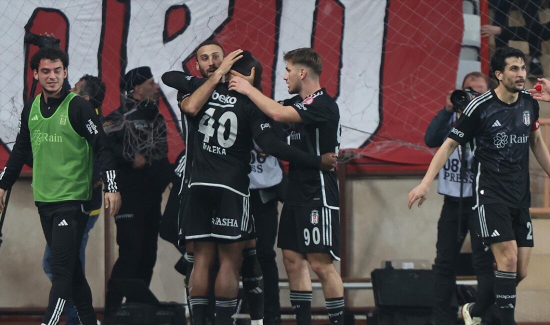 7. dakikada Beşiktaş gole