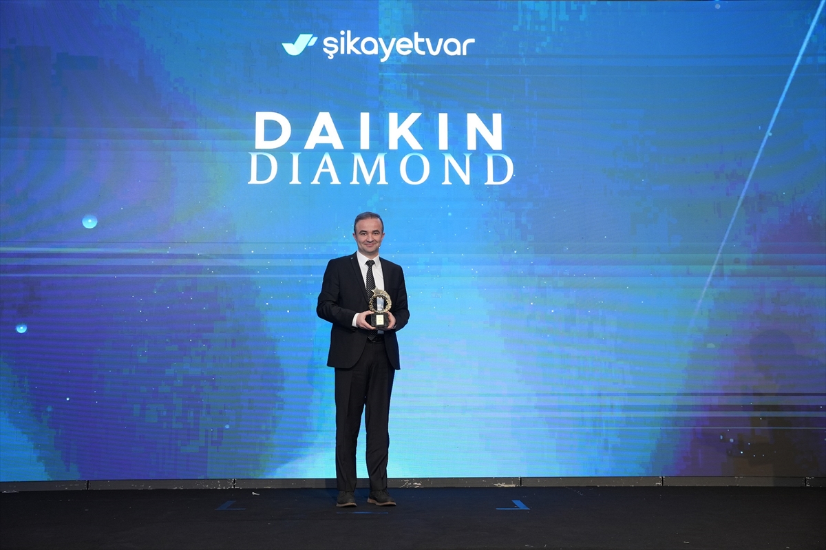 Daikin Türkiye “Şikayetvar A.C.E. Awards” ödülünü kazandı