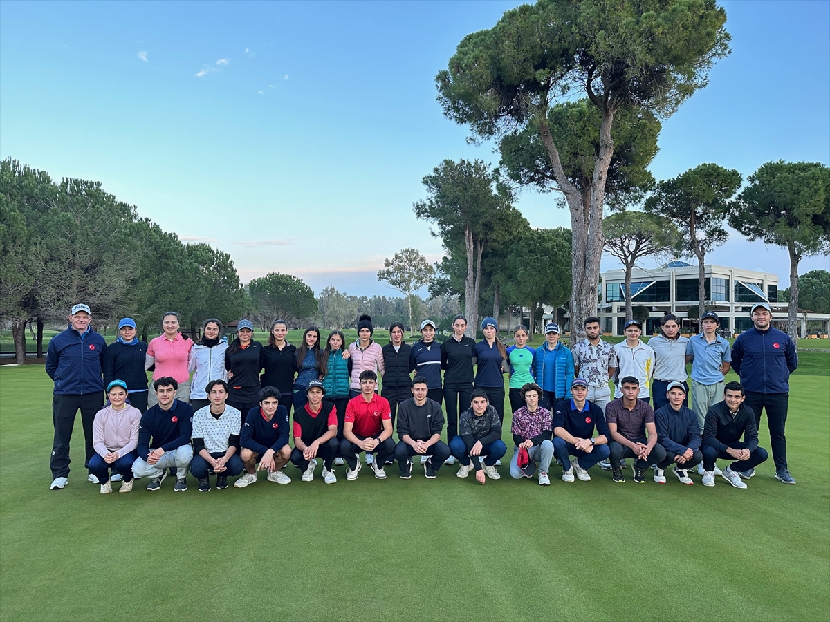 Golf Milli Takımı aday kadrosunun Belek'teki kampı sona erdi