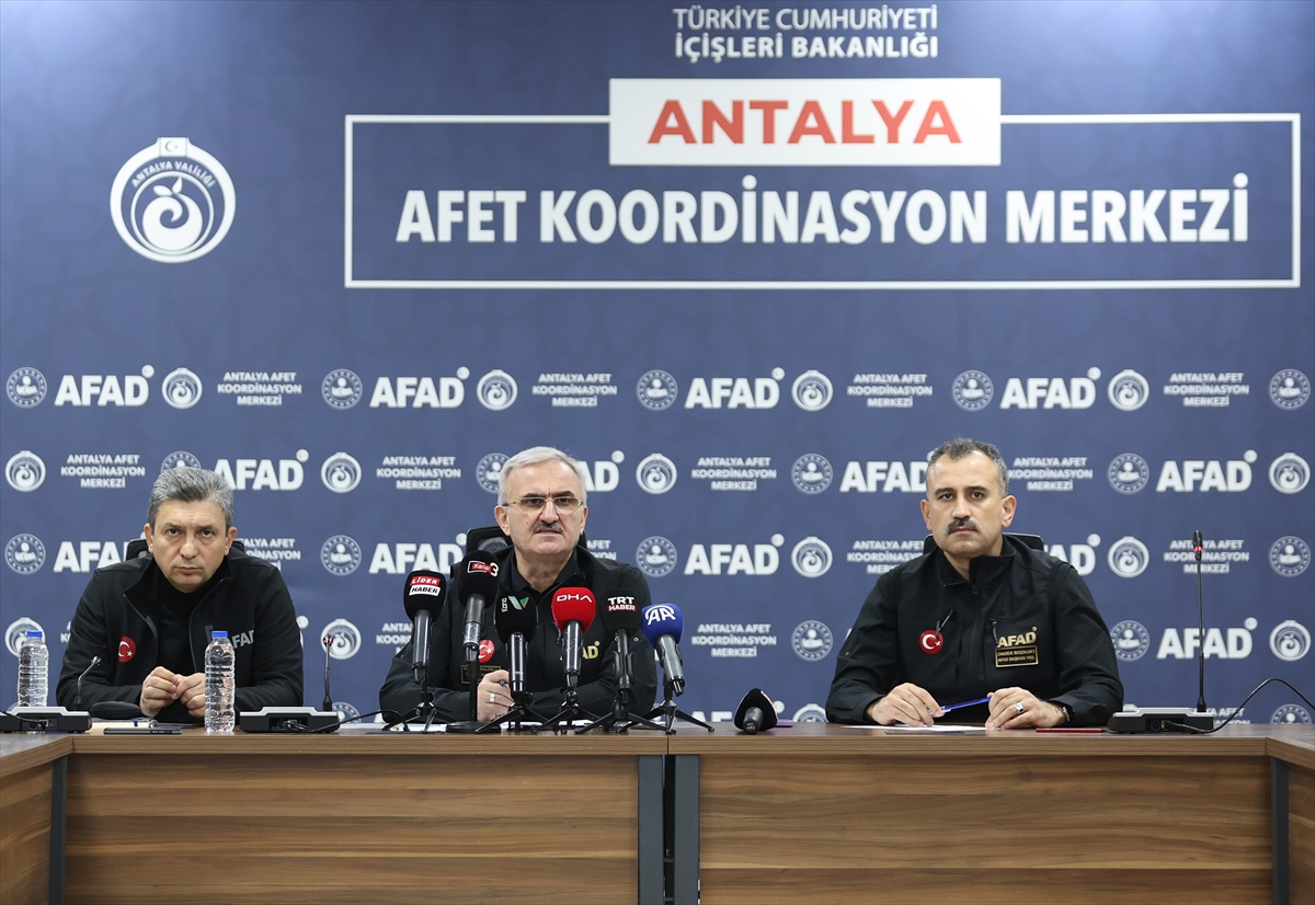 İçişleri Bakan Yardımcısı Karaloğlu'ndan, Antalya'daki şiddetli yağışla ilgili açıklama: