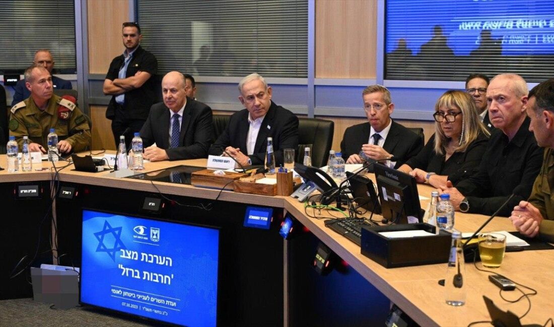 İsrail Başbakanı Binyamin Netanyahu'nun,