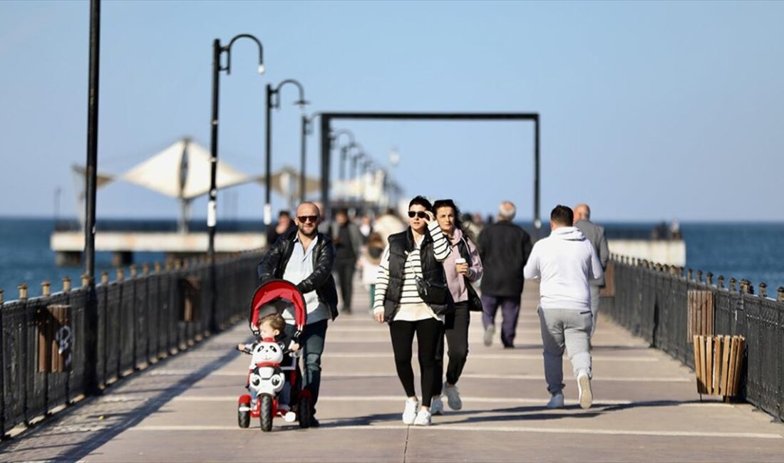 Samsun'da vatandaşlar, şubat ayı