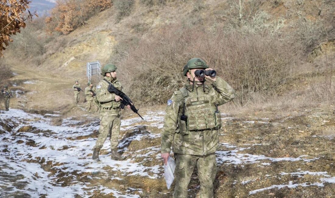 Paylaşımda, KFOR'un, Kosova'daki tüm