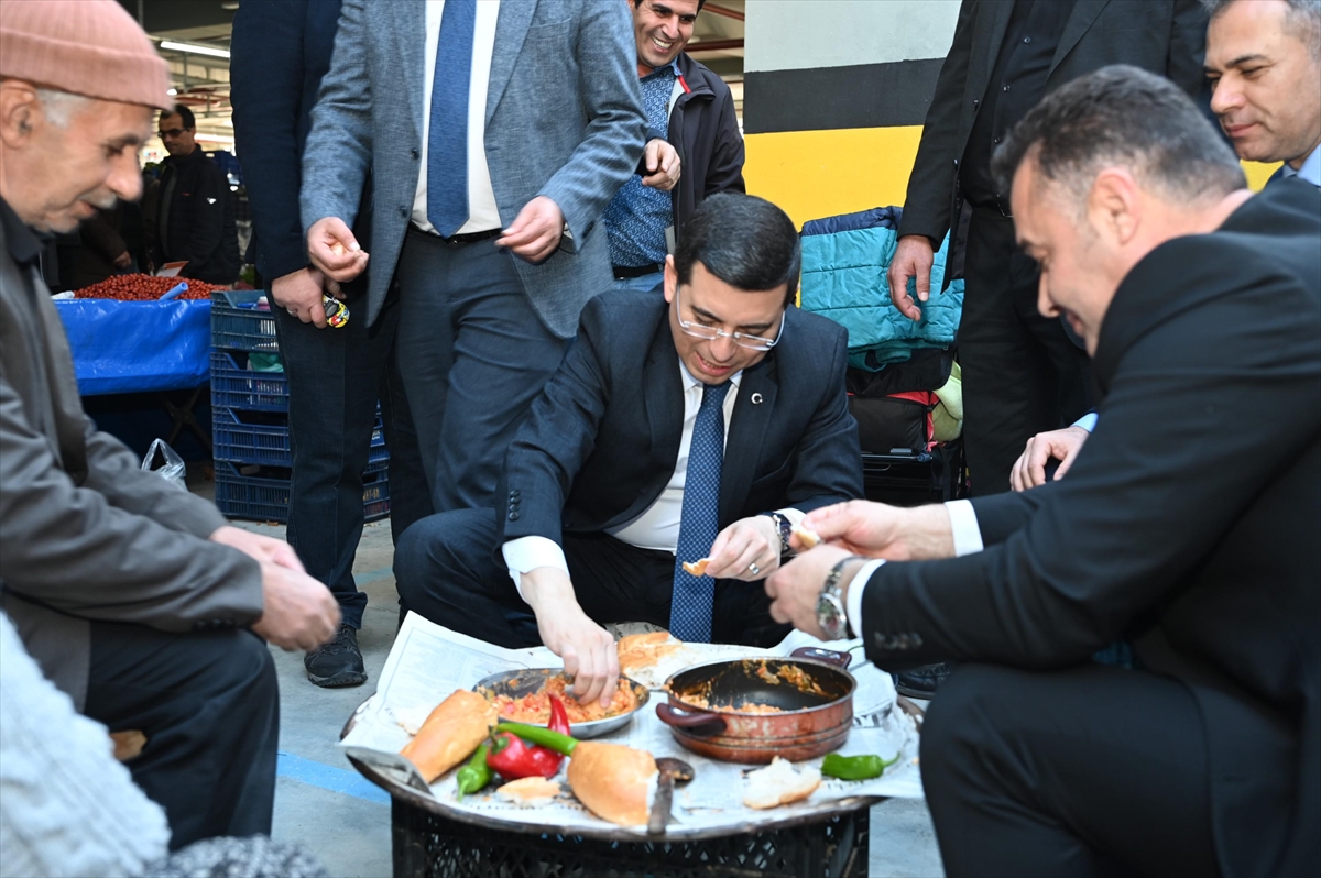 Tütüncü, Döşemealtı'nda ziyaretlerde bulundu