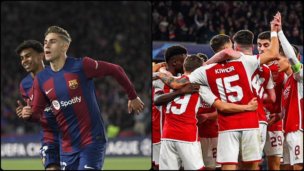 Barcelona ve Arsenal, UEFA Şampiyonlar Ligi'nde çeyrek finale çıktı