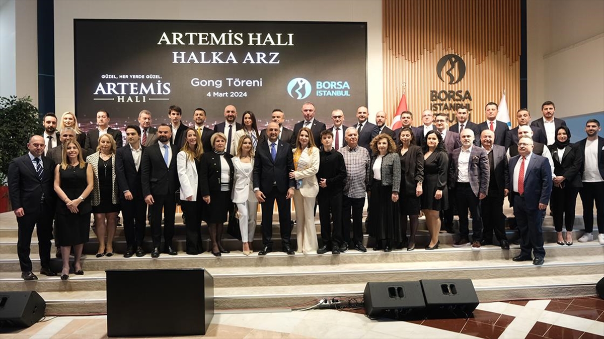 Borsa İstanbul’da gong Artemis Halı için çaldı