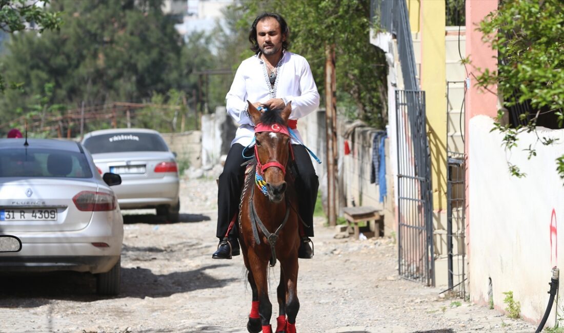 Hatay'ın İskenderun ilçesinde yaşayan