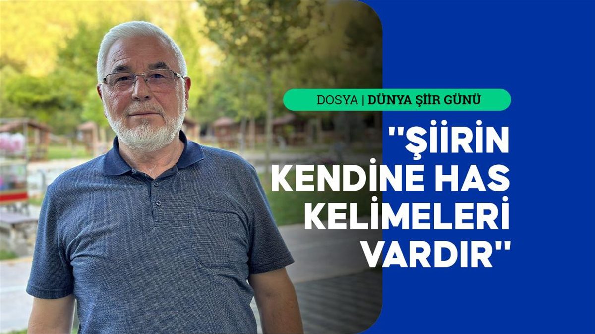 Şair Adem Turan: Türkiye'de iyi şiirler yazılıyor