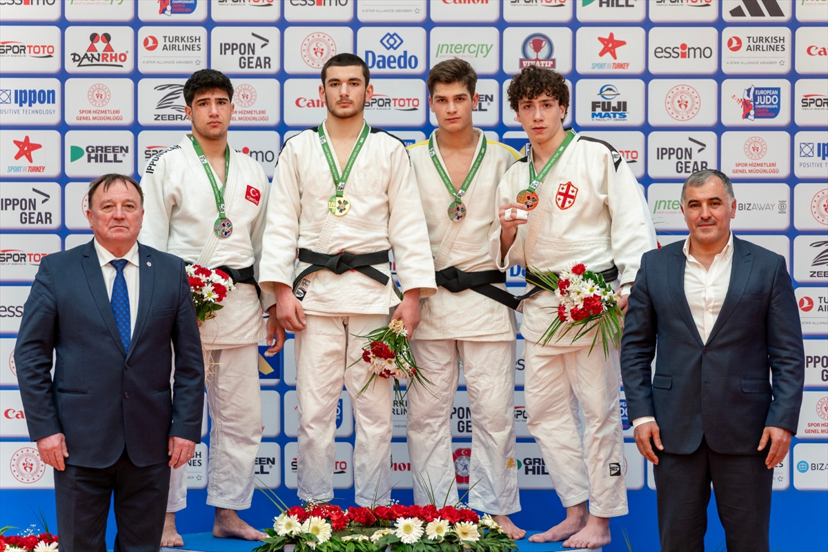 Ümitler Nazım Canca Avrupa Kupası Judo Turnuvası Antalya’da sona erdi