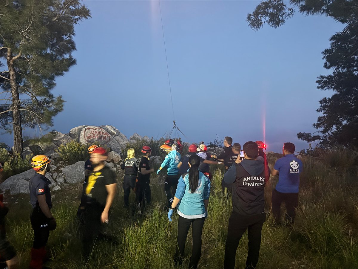 Antalya'da teleferik kazasında 1 kişi öldü, 7 kişi yaralandı