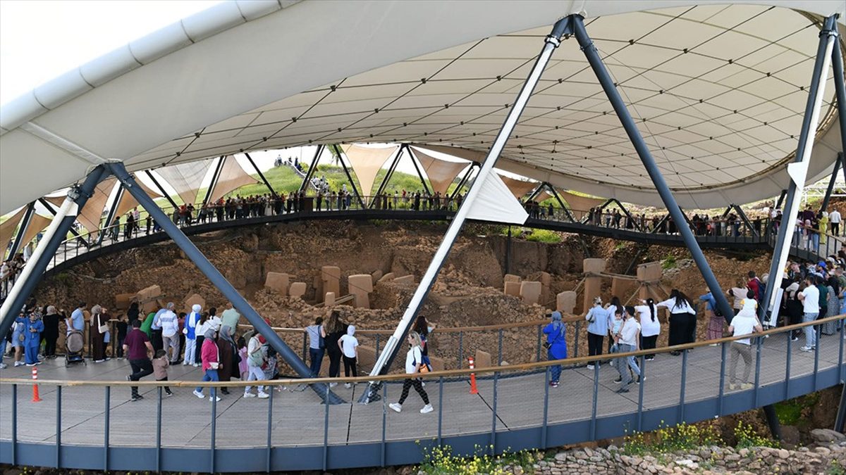 Göbeklitepe, bayram tatilinde 55 bin 573 ziyaretçiyi ağırladı