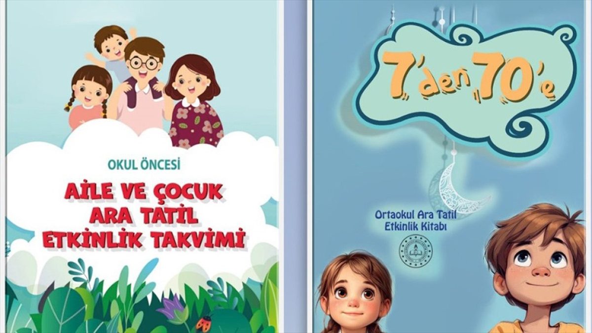 MEB, öğrenciler için “Ara Tatil Etkinlik Kitabı” hazırladı