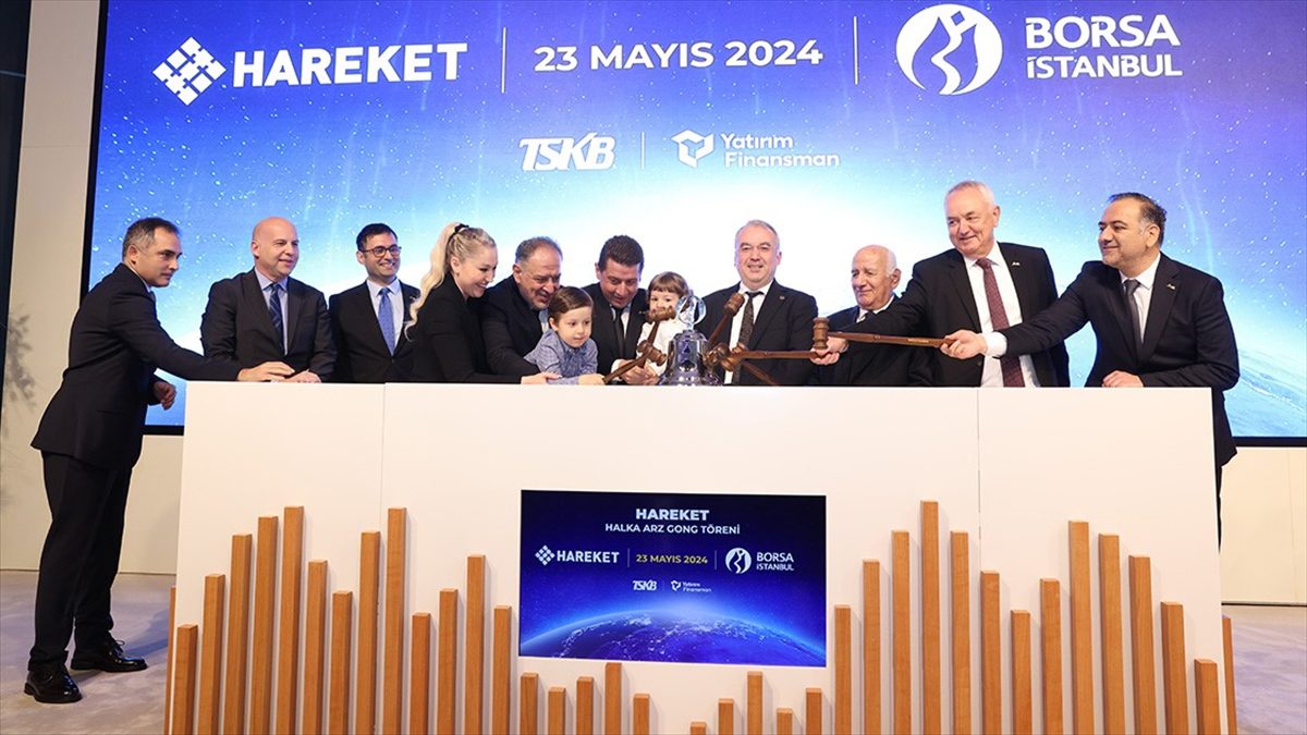 Borsa İstanbul’da gong, Hareket Proje Taşımacılığı ve Yük Mühendisliği AŞ için çaldı