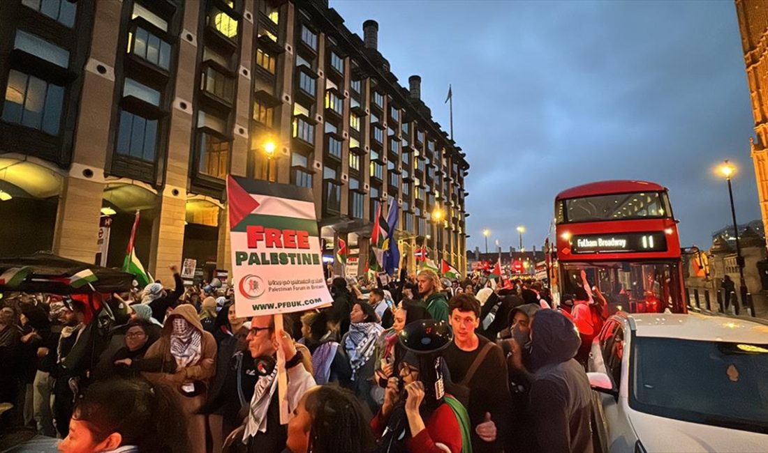 İngiltere'nin başkenti Londra'da dün