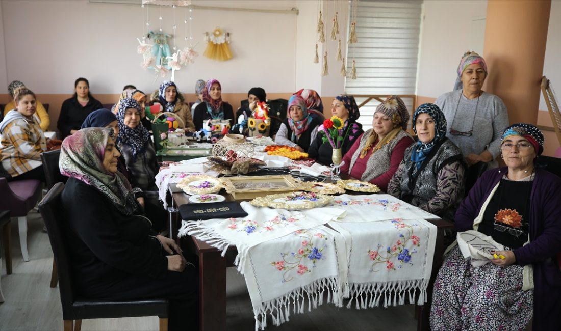 Kırklareli'nde dezavantajlı kadınların eğitim