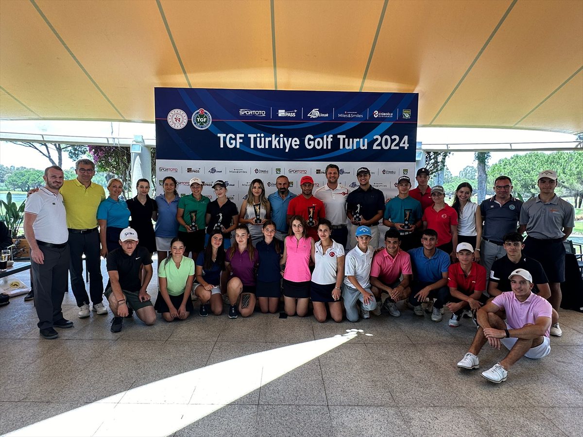 TGF Türkiye Golf Turu 2024 müsabakaları tamamlandı