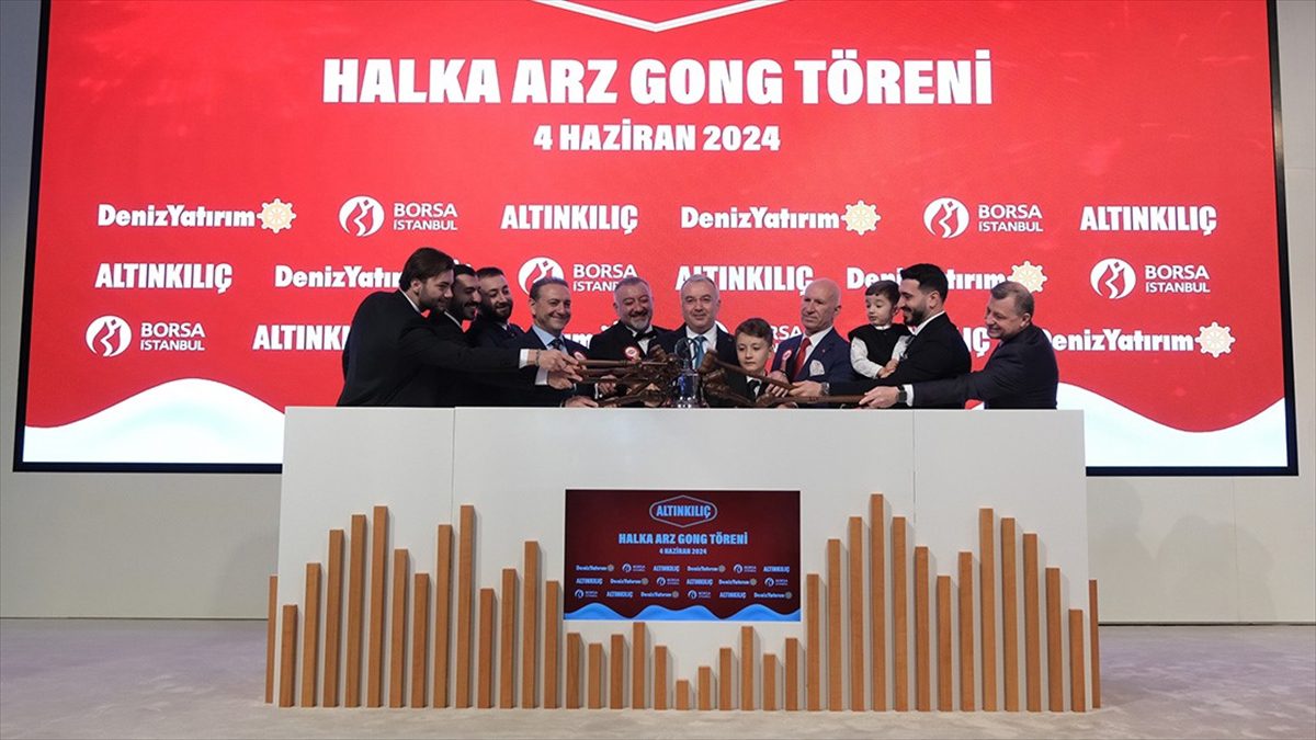 Borsa İstanbul’da gong, Altınkılıç için çaldı