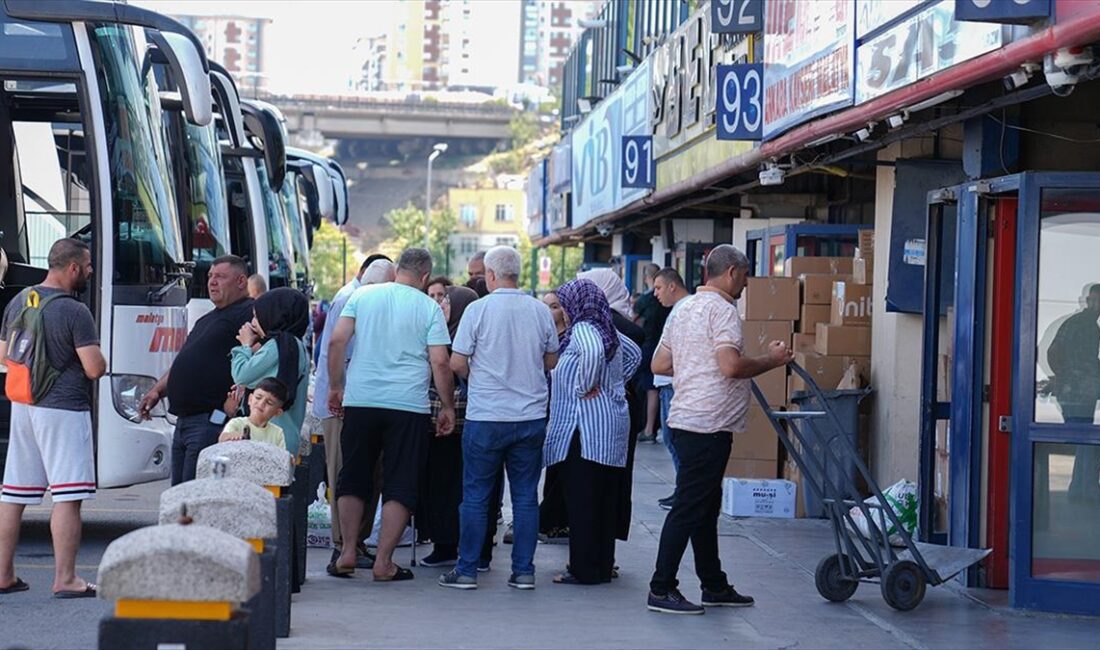 Büyük İstanbul Otogarı'nda Kurban