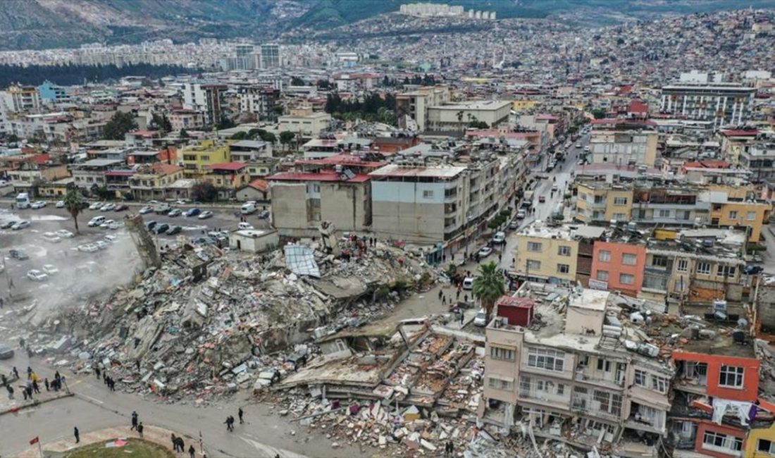 Hatay'da 6 Şubat 2023'teki