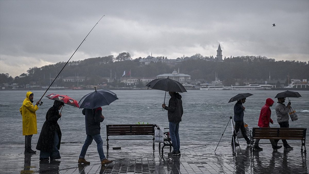 İstanbul için sağanak uyarısı