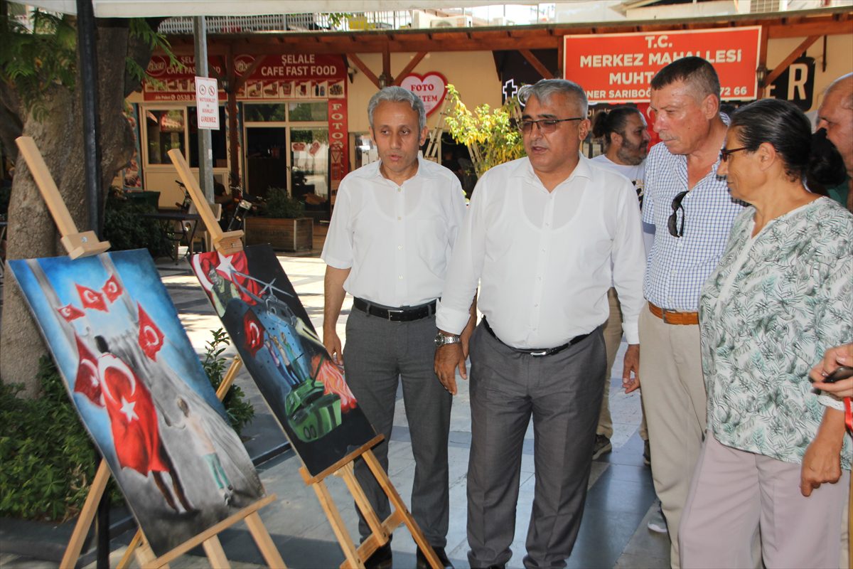 Antalya’da “15 Temmuz Demokrasi ve Milli Birlik Günü” konulu sergi açıldı