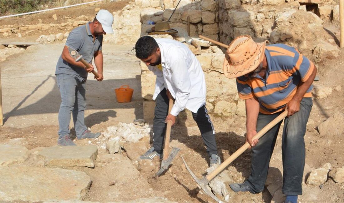 Diyarbakır'ın Kulp ilçesinde arkeolojik