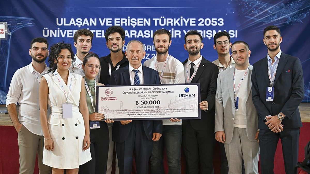 Genç beyinler “Ulaşan ve Erişen Türkiye 2053” yarışmasına projeleriyle katkı sağladılar