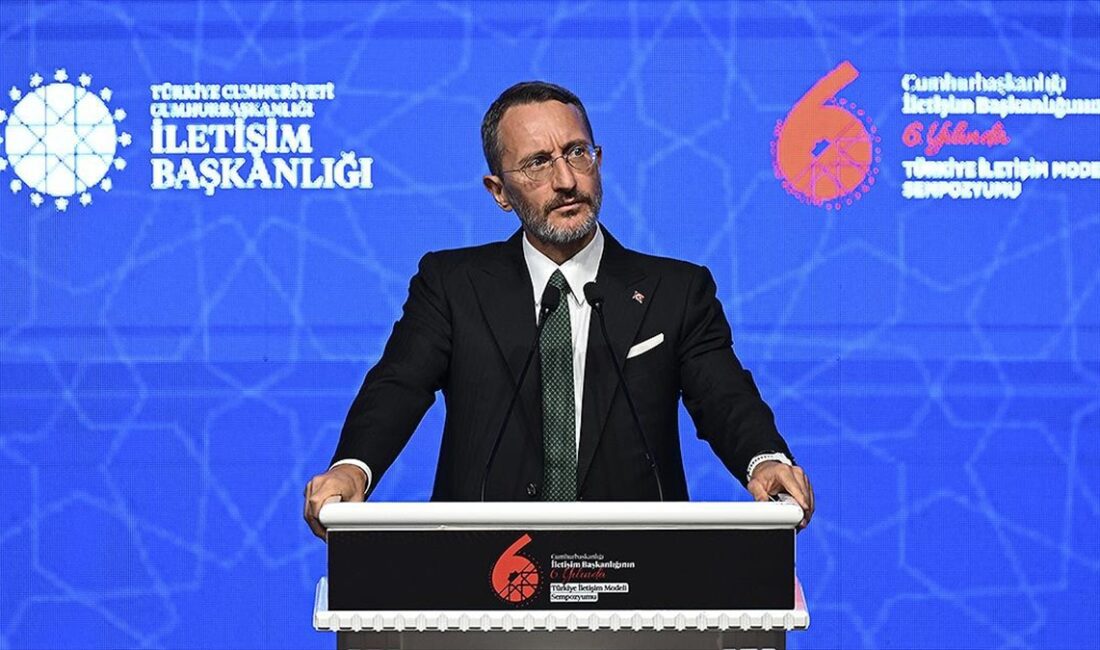 Cumhurbaşkanlığı İletişim Başkanı Altun,