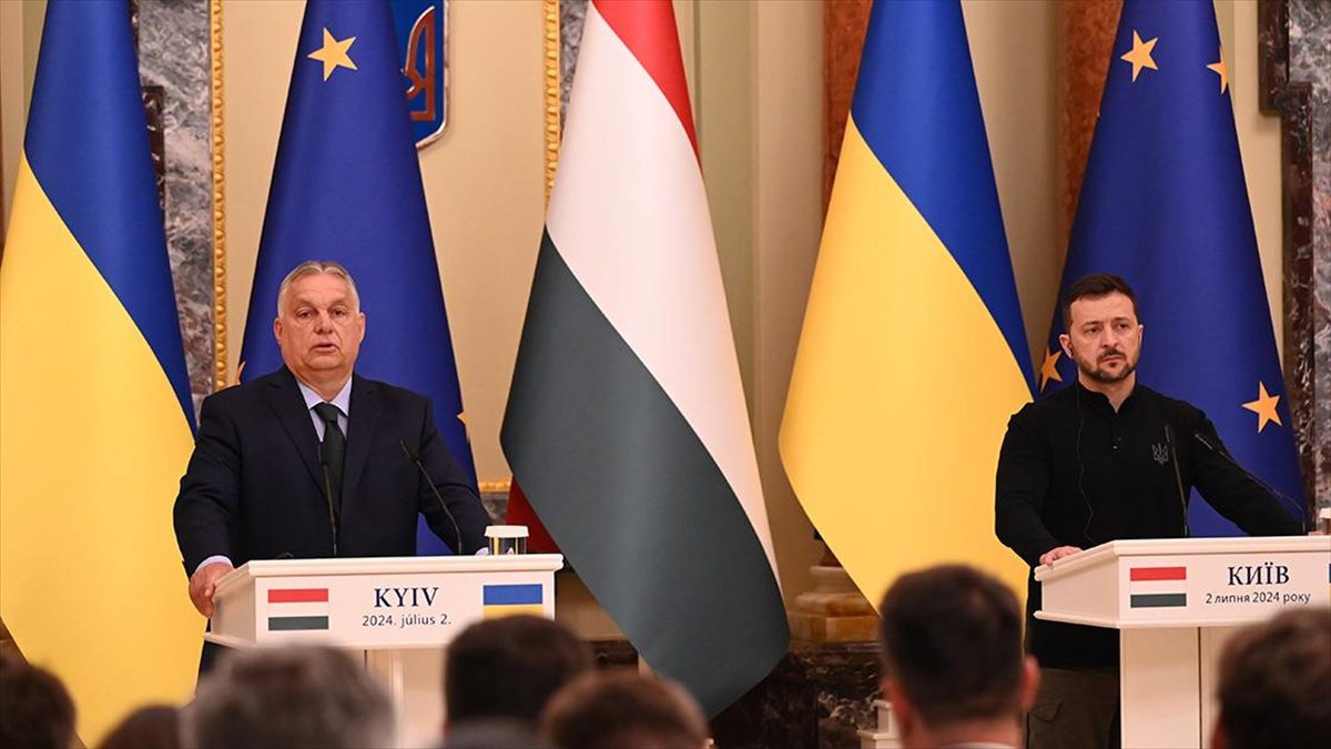 Macaristan Başbakanı Orban Ukrayna’yı ziyaret etti