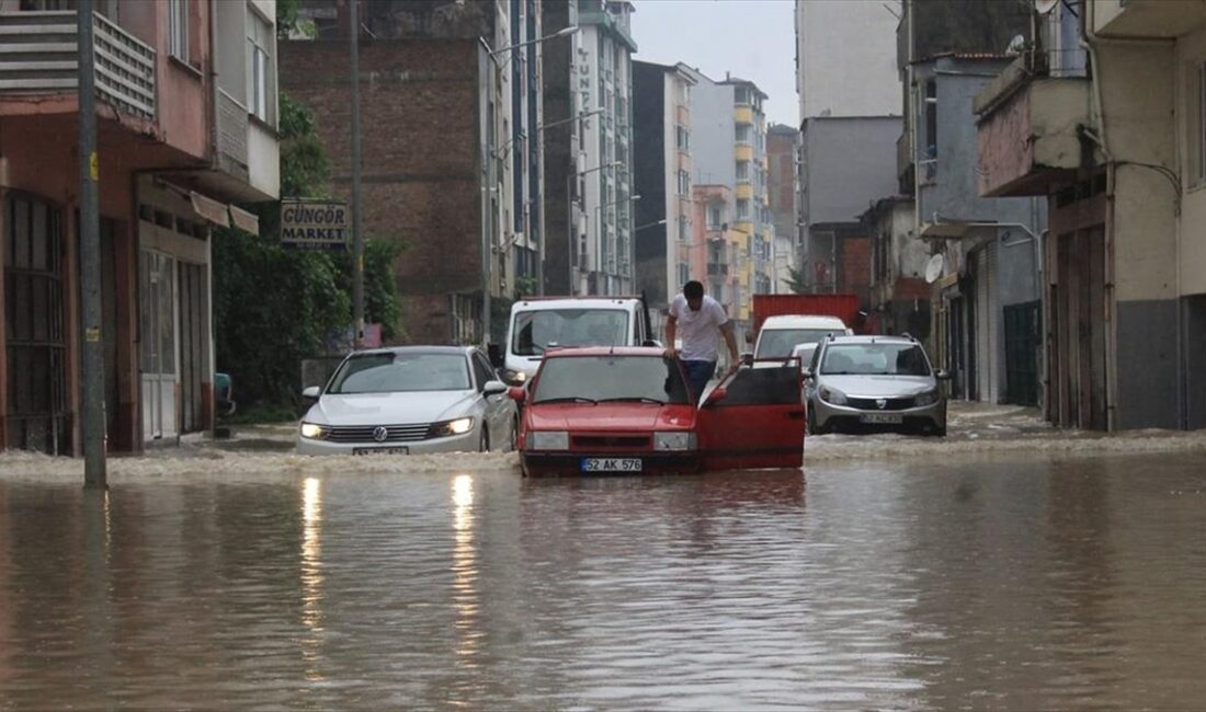 Ordu'nun Fatsa ilçesinde aralıklarla