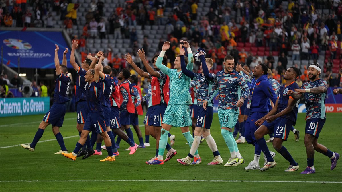 Romanya'yı 3-0'la geçen Hollanda, EURO 2024'te çeyrek finale yükseldi